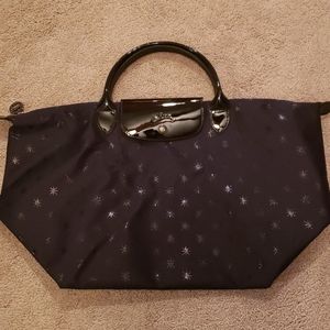 Longchamp Le Pliage Star Print LIMITED EDITION